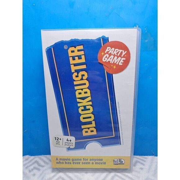 BLOCKBUSTER VHS Party Game Movie Knowledge Trivia Party Board Game New Complete - Picture 1 of 9